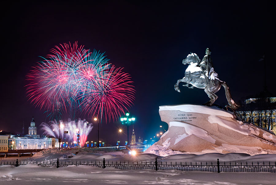 Мероприятия на Новый Год 2019 в Санкт-Петербурге